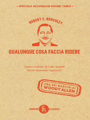 cover image of Qualunque cosa faccia ridere